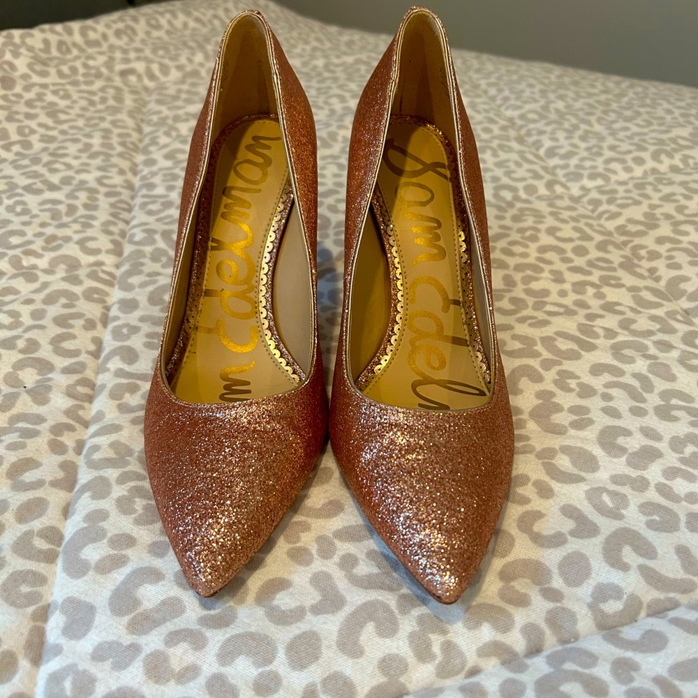 Sam Edelman Rose Gold Heels